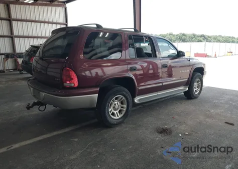 2001 Dodge Durango из США, поврежденный, VIN 1B4HS28NX1F568714